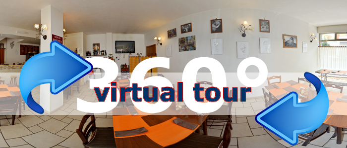 Click per visualizzare il Virtual Tour di Braceria da Gino