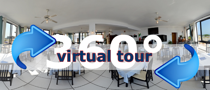 Click per visualizzare il Virtual Tour di Holiday Osteria di Mare & Pizza