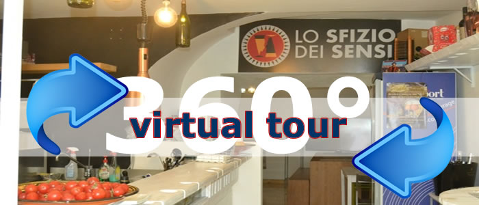 Click per visualizzare il Virtual Tour di Lo Sfizio dei Sensi