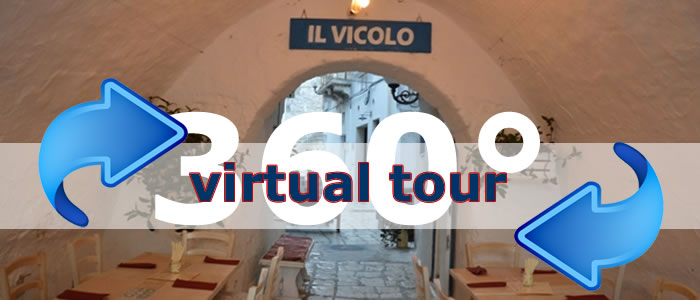 Click per visualizzare il Virtual Tour di Ristorante Il Vicolo